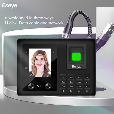TCP/IP+Push Data+ID card+USB+Professional Biometric Access Control Eseye Fingerprint Time Attendance Face Recognition Door Access Control with SDK ID Card